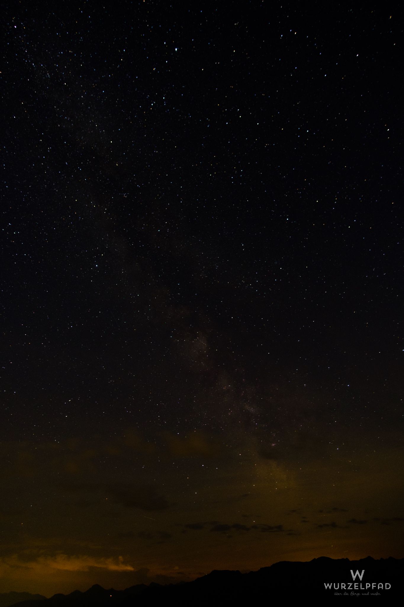 Die Milchstraße über'm Isarwinkel